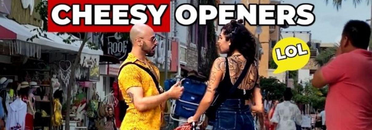 infield footage approaching women