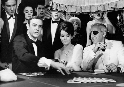 Older James bond gambling in casino